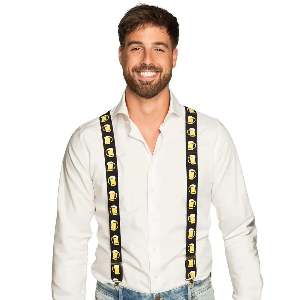 Paire de Bretelles ''Bière''