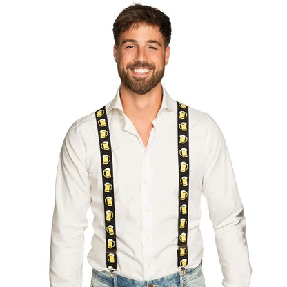 Paire de Bretelles ''Bière''