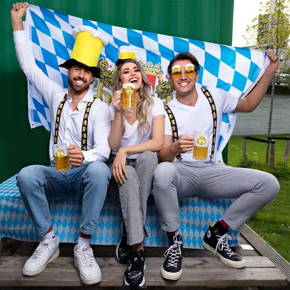 Paire de Bretelles ''Bière''