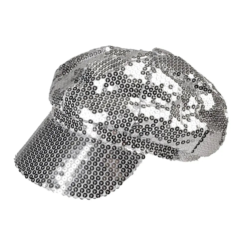 Pc. Casquette Sequins (Coloris au choix)