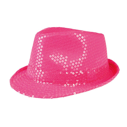 Chapeau Popstar spangles (Coloris au choix)