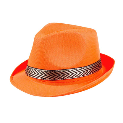 Pc. Chapeau Funky orange fluo