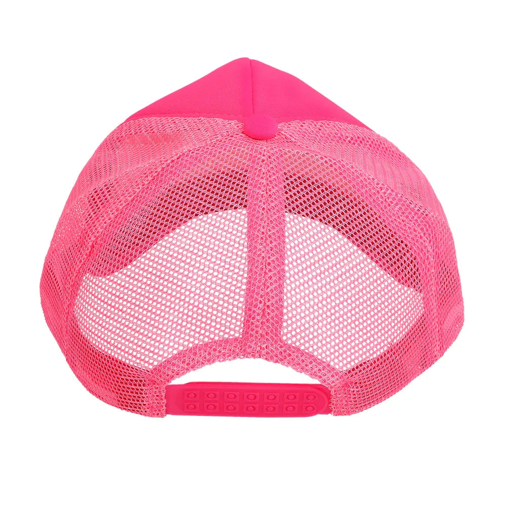 Pc. Casquette Fluo rose (réglable)