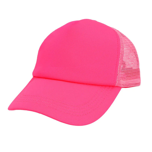 Pc. Casquette Fluo rose (réglable)