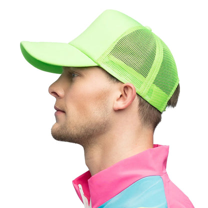 Pc. Casquette Fluo vert (réglable)