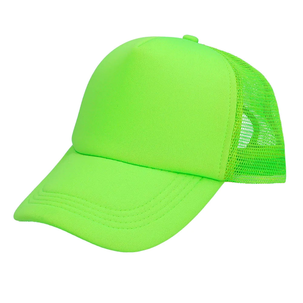 Pc. Casquette Fluo vert (réglable)