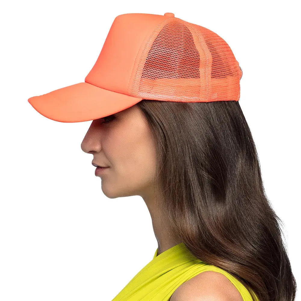 Pc. Casquette Fluo orange (réglable)