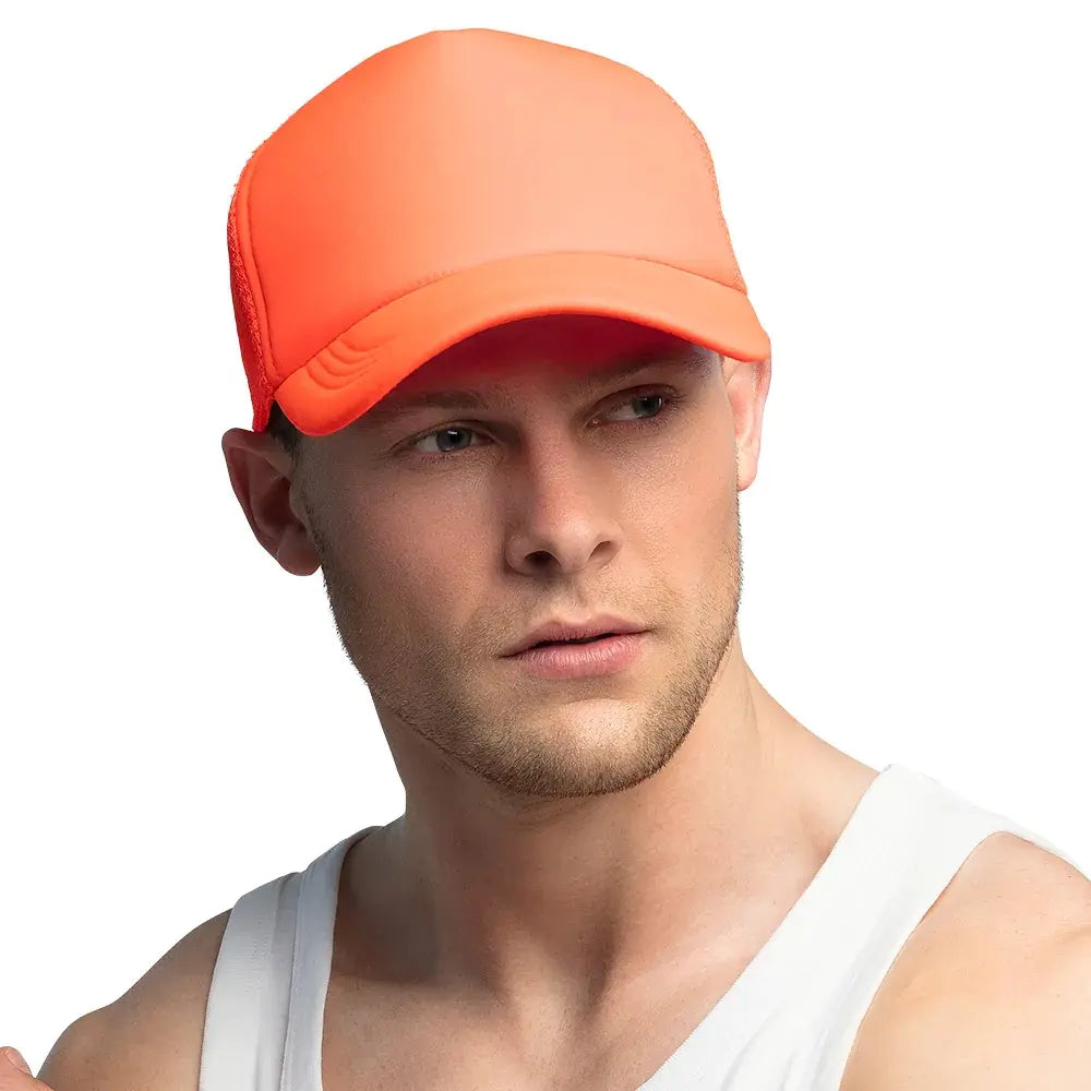 Pc. Casquette Fluo orange (réglable)