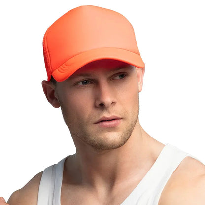 Pc. Casquette Fluo orange (réglable)