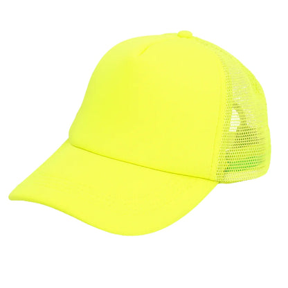 Pc. Casquette Fluo jaune (réglable)