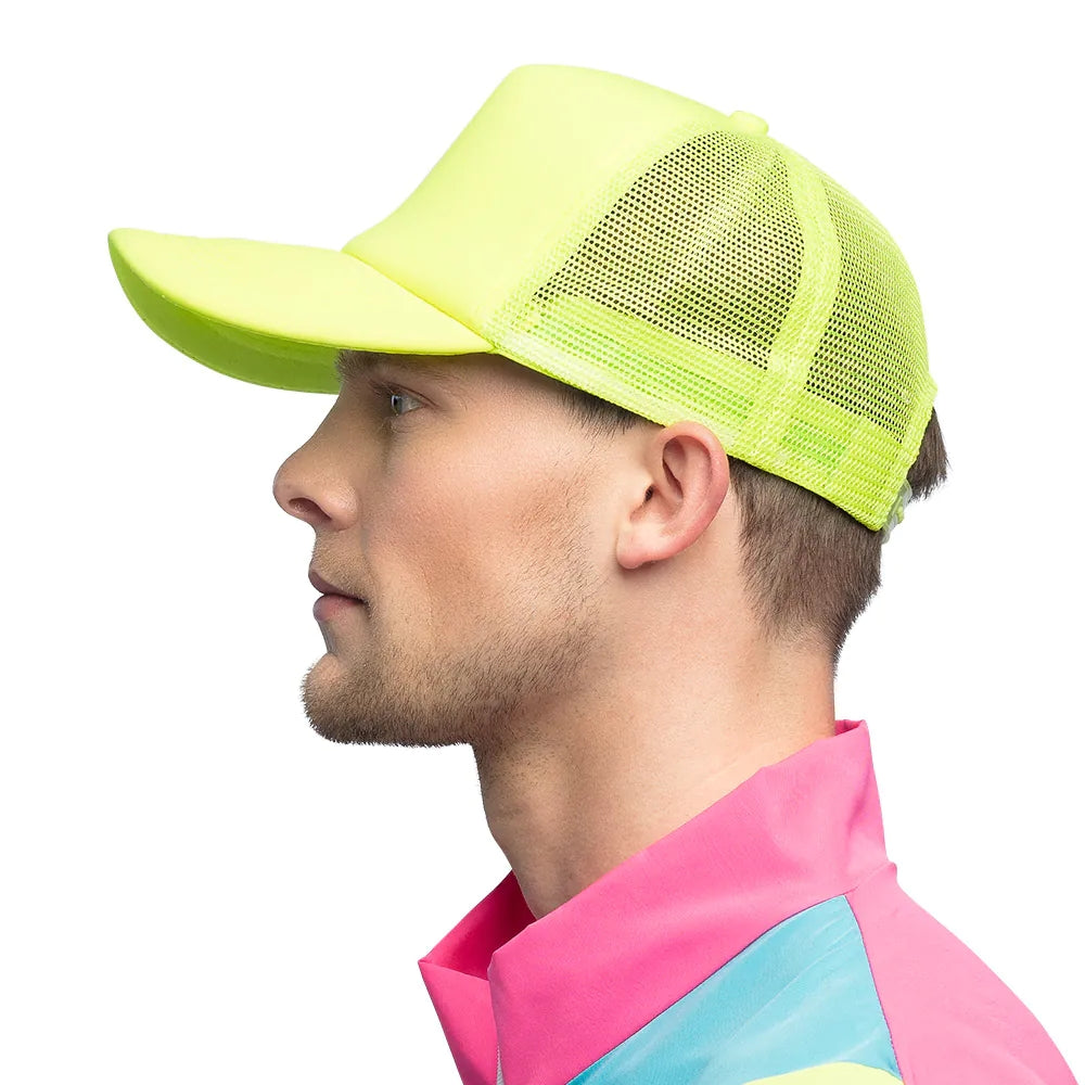 Pc. Casquette Fluo jaune (réglable)