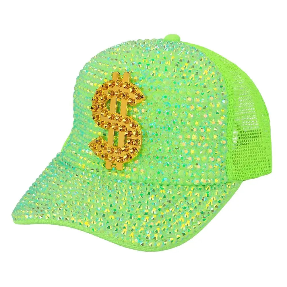 Casquette "Dollar Fluo" Réglable (Coloris au choix)