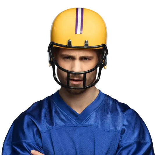 Casque American Football Jaune