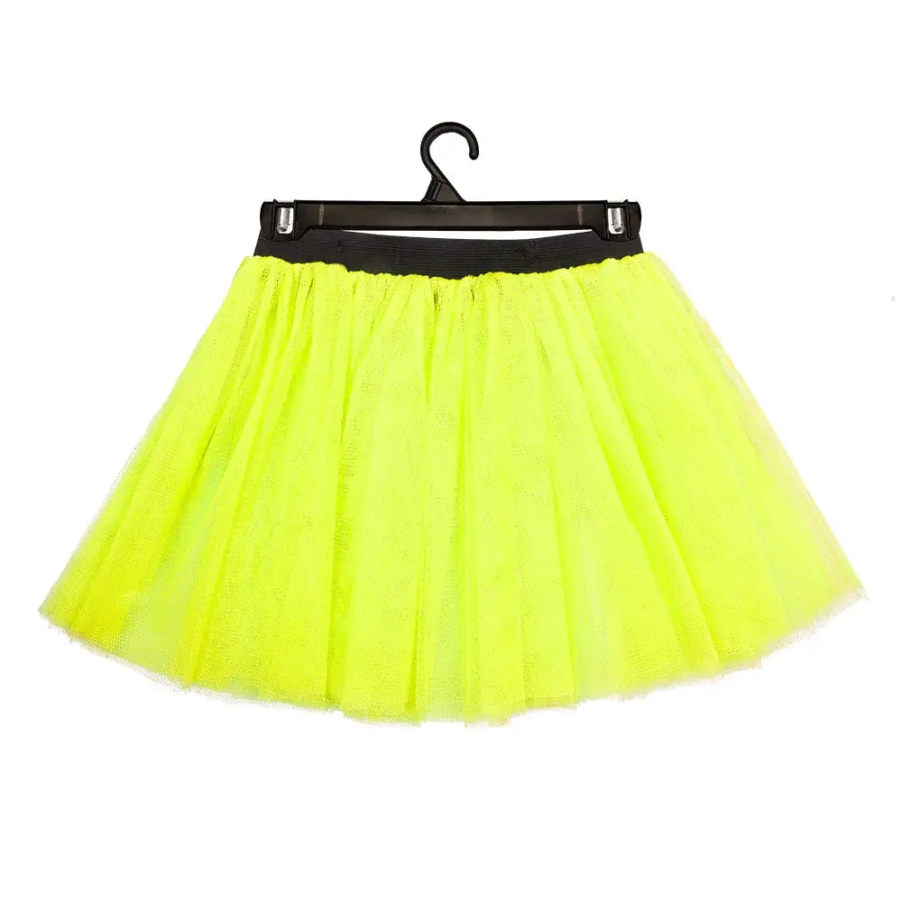 Tutu jaune fluo - Taille unique