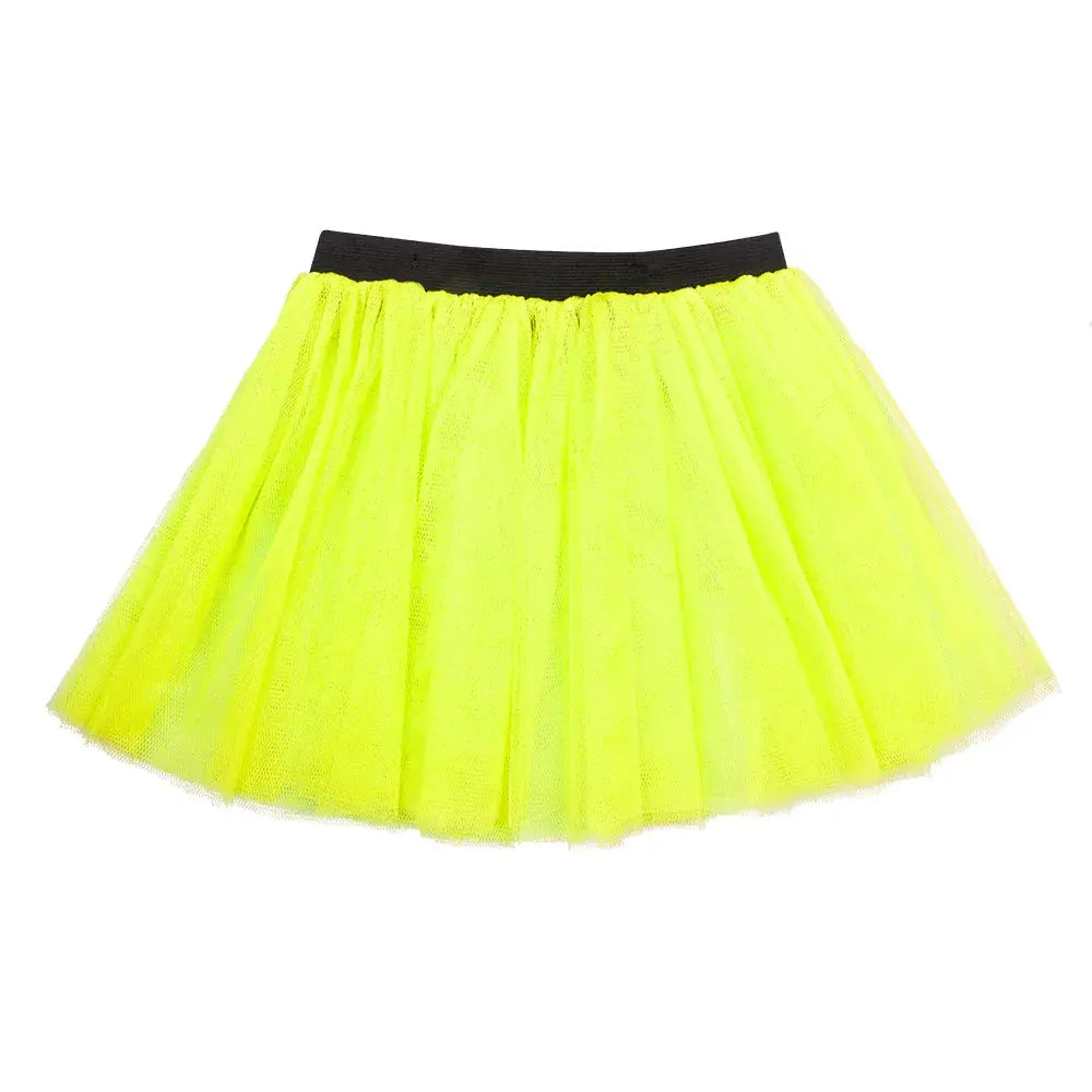 Tutu jaune fluo - Taille unique