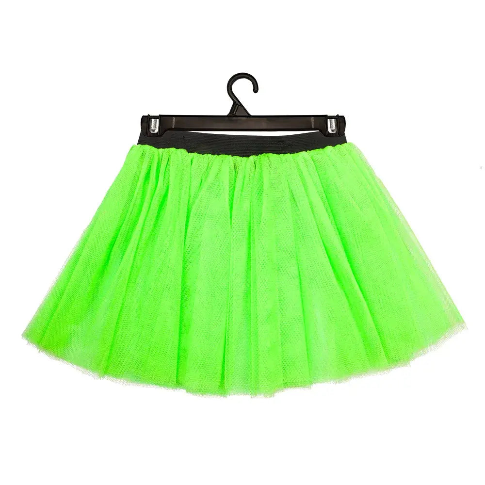 Tutu vert fluo - Taille unique