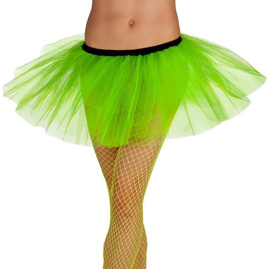 Tutu vert fluo - Taille unique