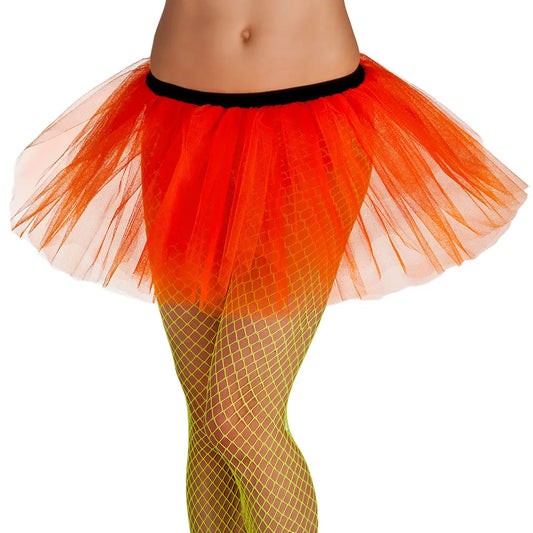 Tutu orange fluo - Taille unique