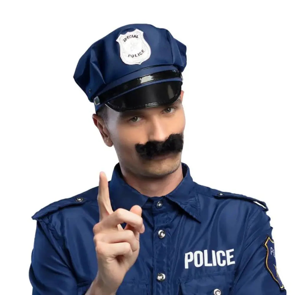 Moustache Noir Police