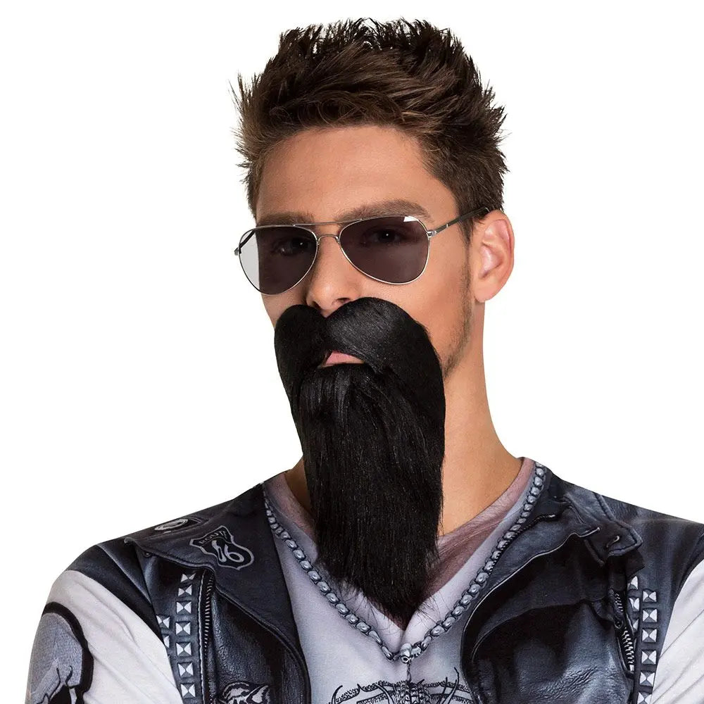 Barbe Brune Biker