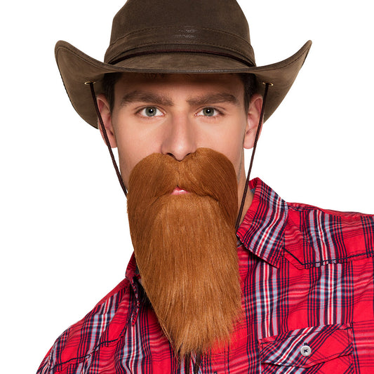 Barbe brune Cowboy