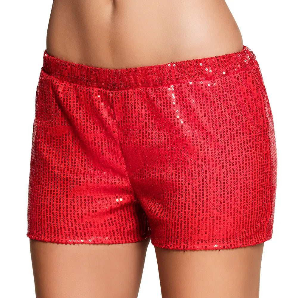 Short Sequins rouge - Taille M