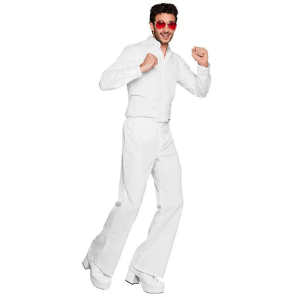 Pantalon de Danse / Disco Blanc - M/L