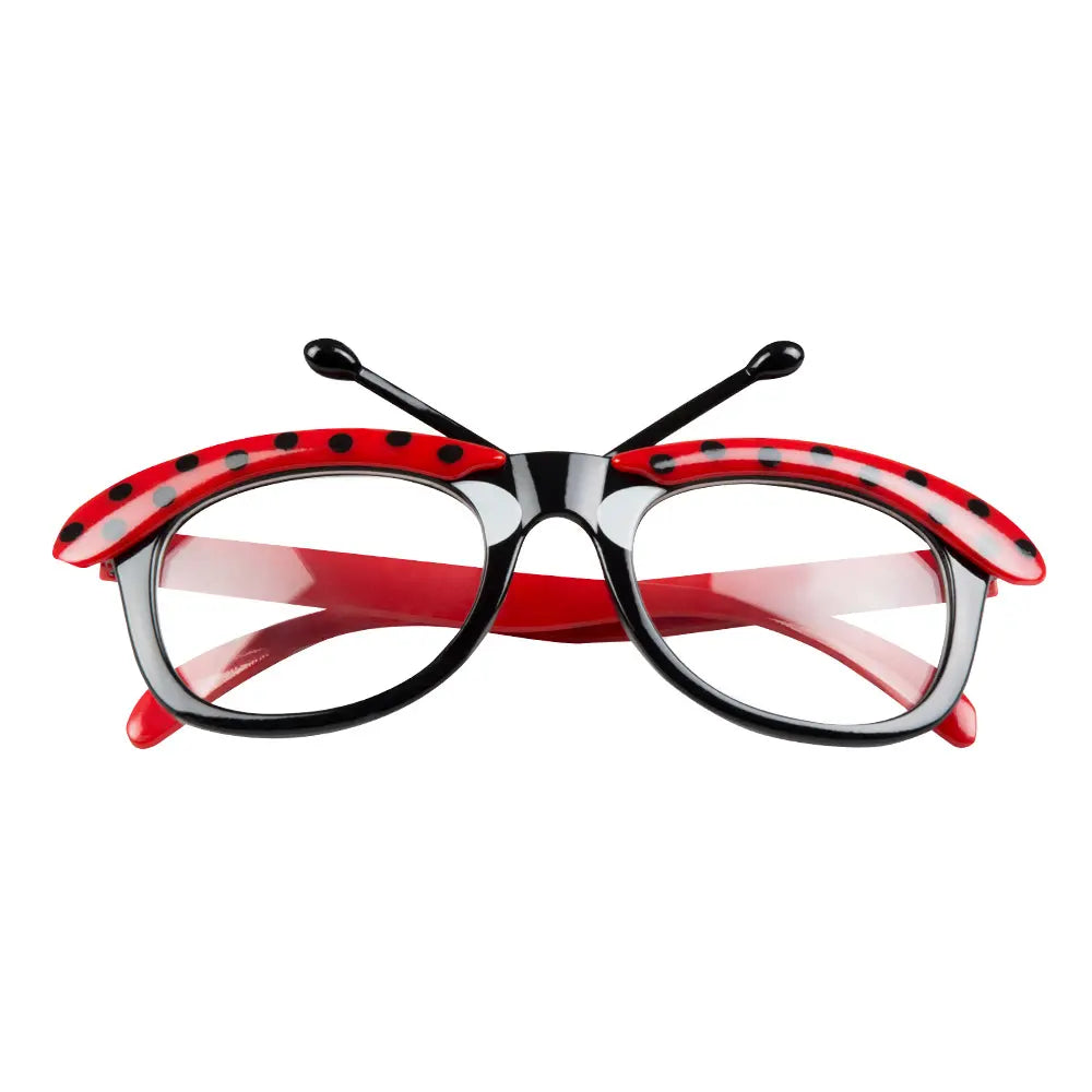 Lunettes party Coccinelle - Rouge et noir