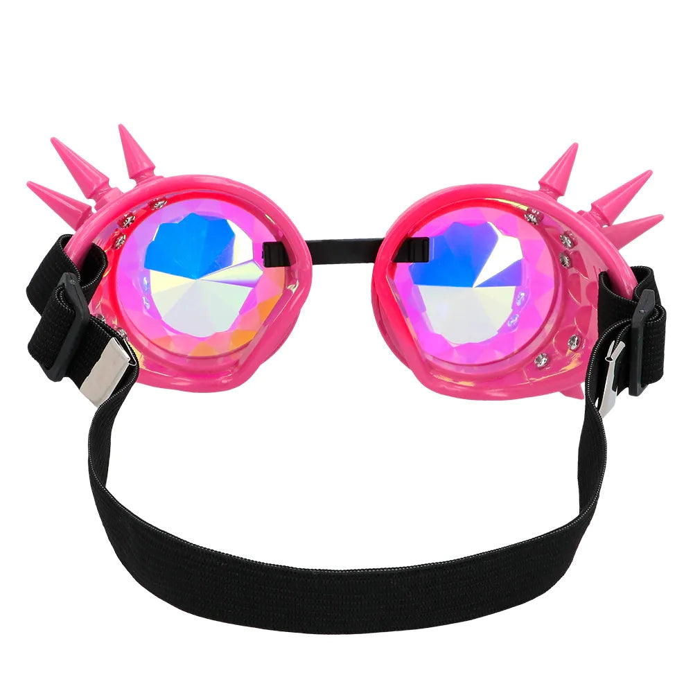 Pc. Lunettes party Festival rose fluo