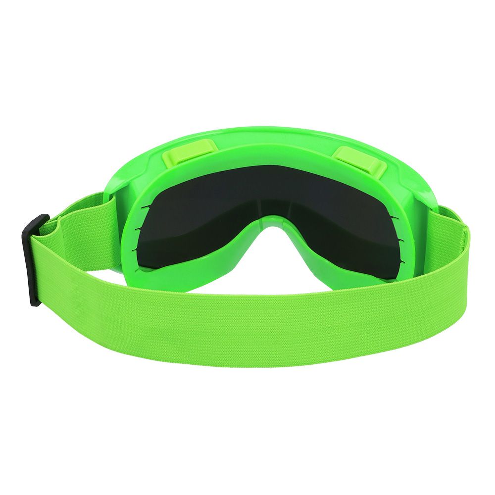 Lunettes de ski party vert fluo