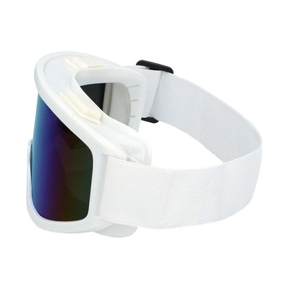 Lunettes de ski party blanc