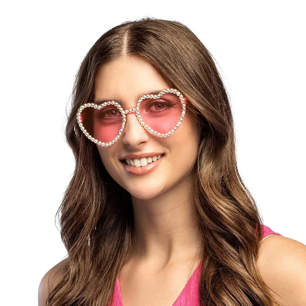 Lunettes Party Diamond Coeur