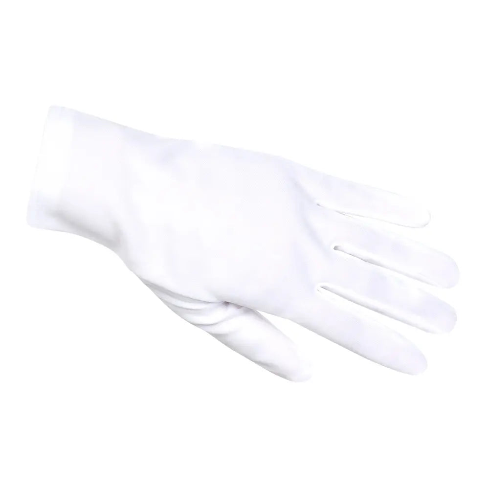 Paire Gants Blanc Poignet, Basic - Taille M/L