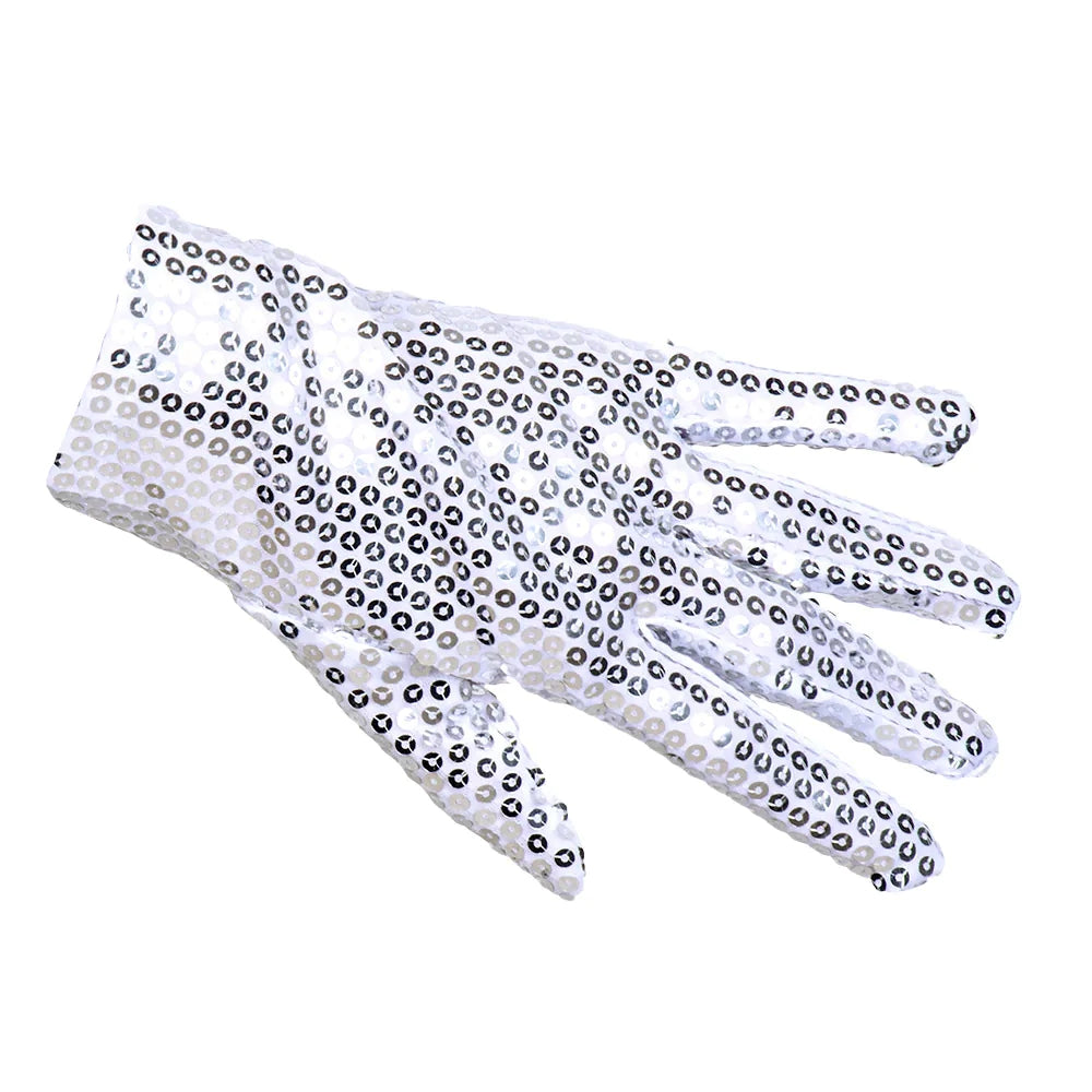 Paire Gants poignet Sequins