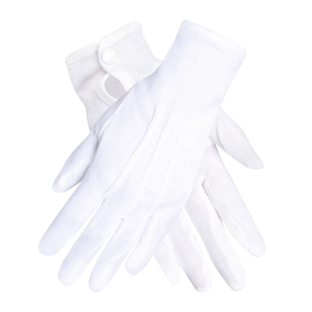 Paire Gants poignet avec bouton-pression