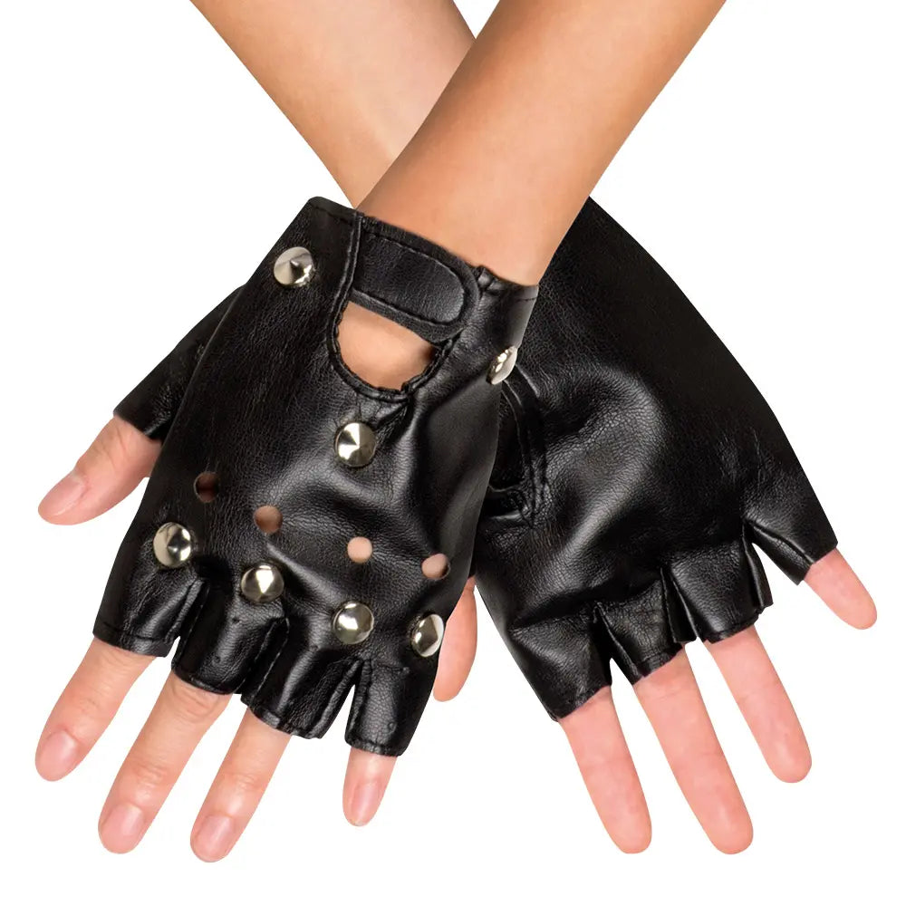 Paire Gants poignet Biker