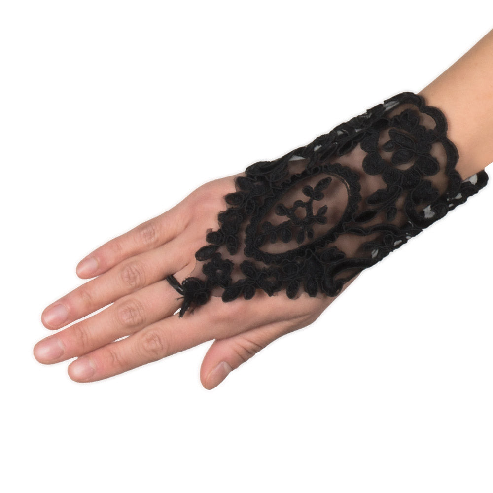 Prr Gants poignet en dentelle Florence 