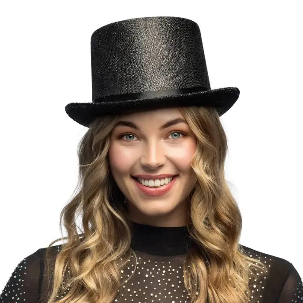 Chapeau Glitz Noir