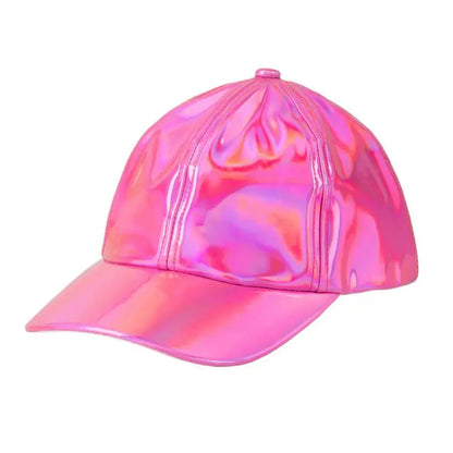 Casquette Holographique Rose (réglable)