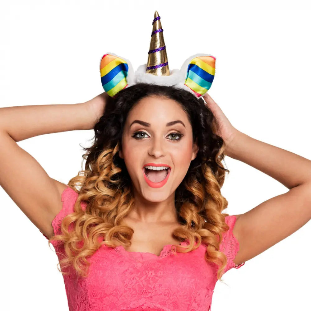 Diadème Rainbow Licorne