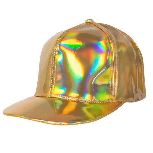 Casquette Holographique Or (réglable)