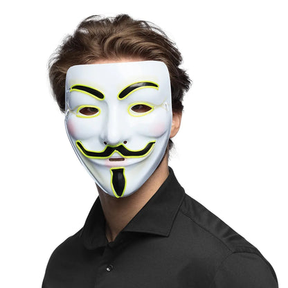 Masque lumineux LED Anonymous