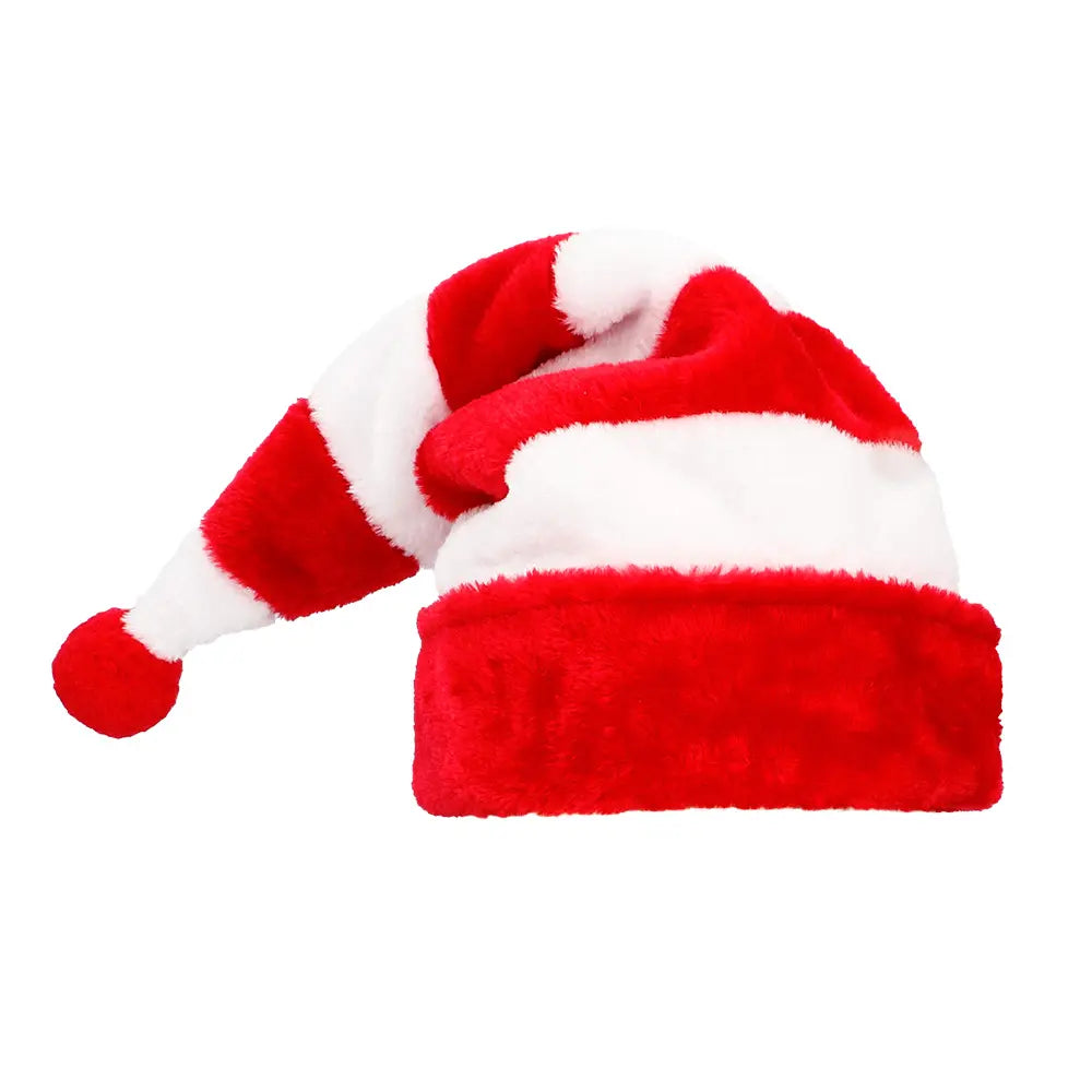 Bonnet de Noël Rayé Rouge & Blanc