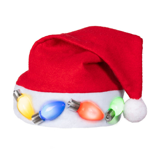 Bonnet Noël LED lumières