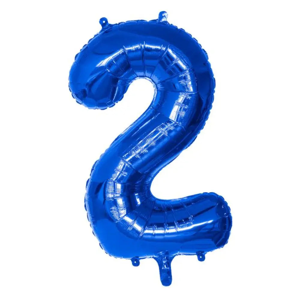 Ballon Alu H86cm Bleu Royal - 2