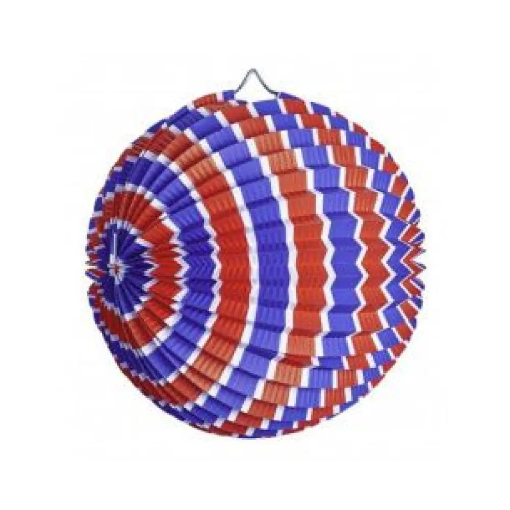 Lanterne Ronde Tricolore - Ø22cm