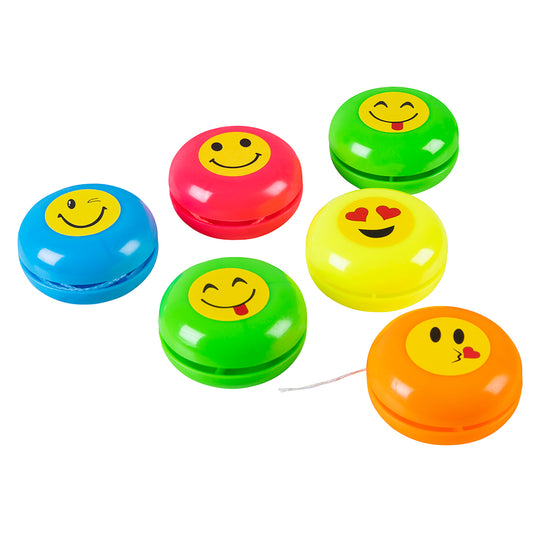 Set 6 Yo-yos souriants