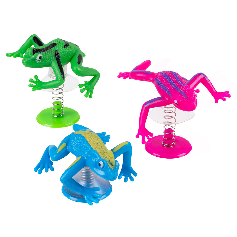 Set 3 Grenouilles sauteuses