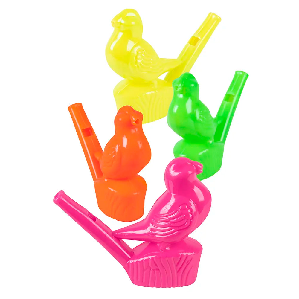 Set 4 Sifflets d'oiseaux