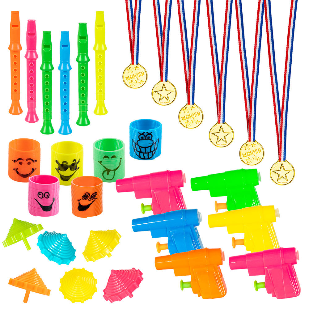 Set Sachets de fête assortiment de 30 jouets